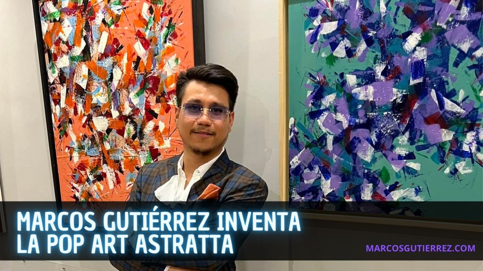 Marcos Gutiérrez inventa la Pop Art Astratta