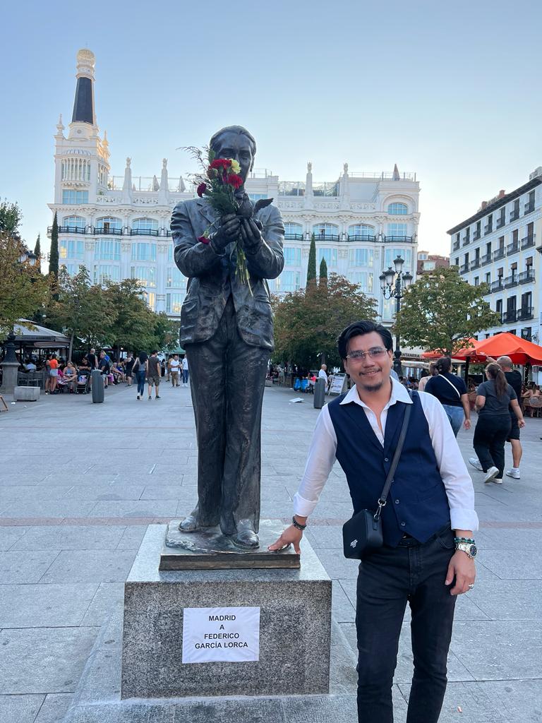 Pittore romano Marcos Antonio Gutiérrez