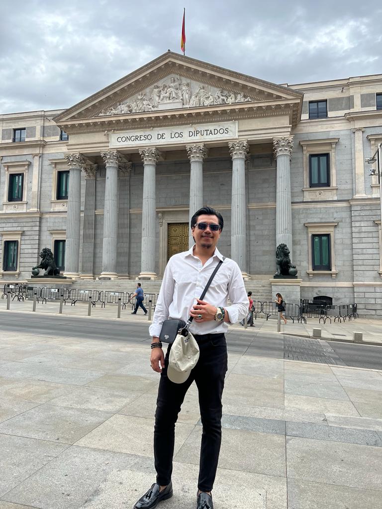 Pittore romano Marcos Antonio Gutiérrez