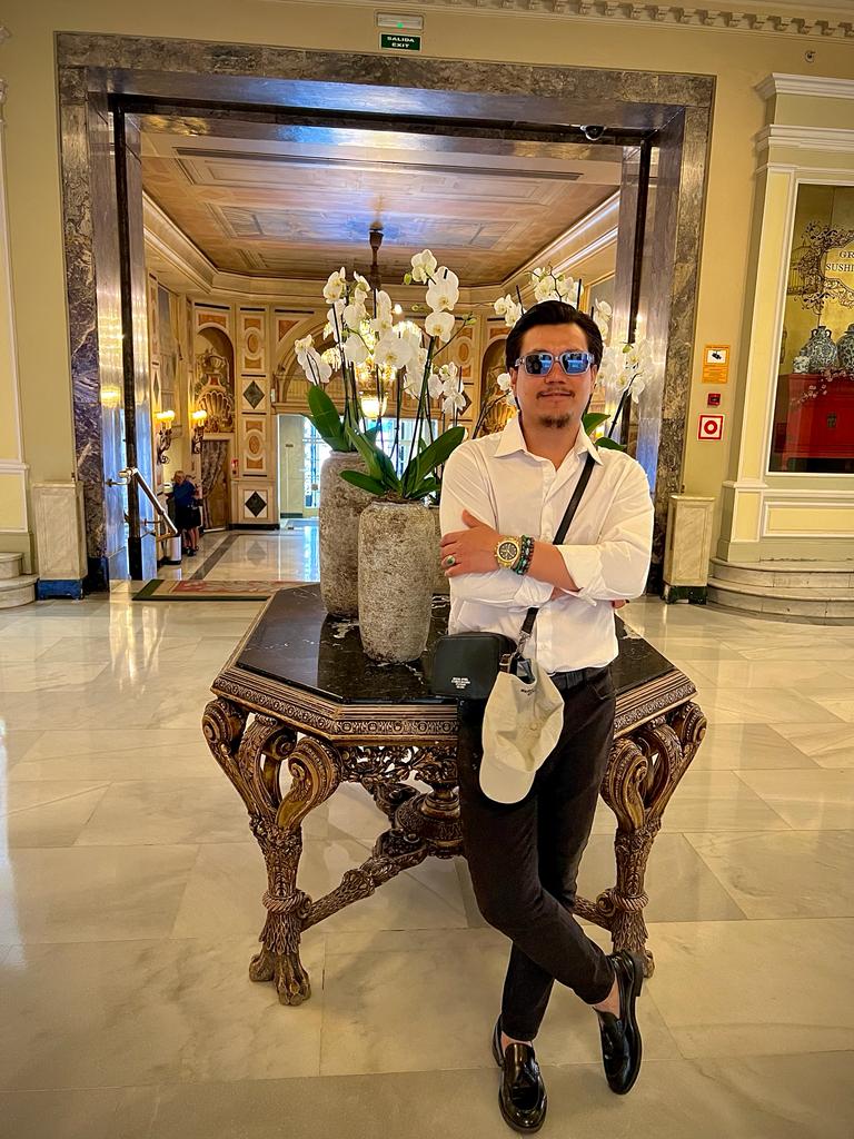 Pittore romano Marcos Antonio Gutiérrez