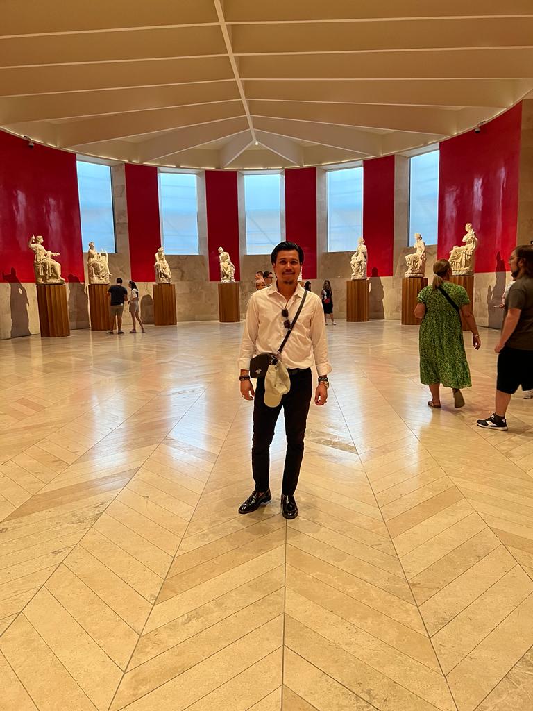 Pittore romano Marcos Antonio Gutiérrez