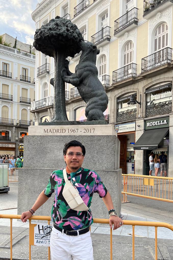 Pittore romano Marcos Antonio Gutiérrez