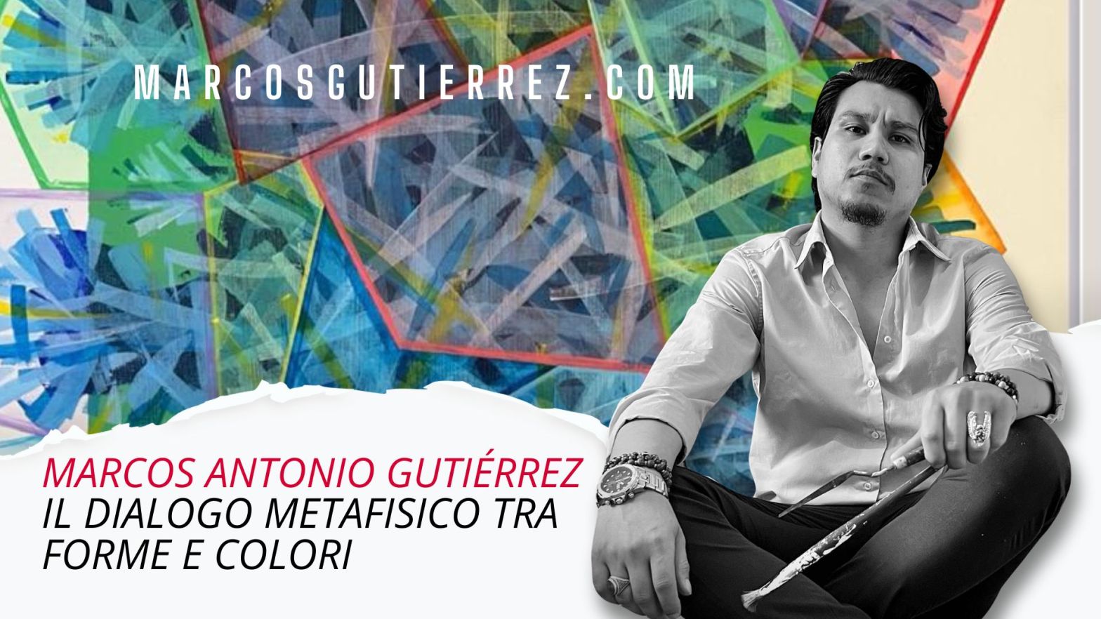 Pittore romano Marcos Gutiérrez